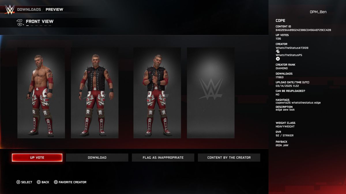 The best WWE 2K25 CAWs you have to download right now | GamesRadar+