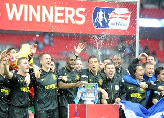 Soccer – FA Cup – Final – Manchester City v Wigan Athletic – Wembley Stadium