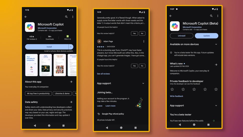 How to set Microsoft Copilot as default assistant on Android | Laptop Mag