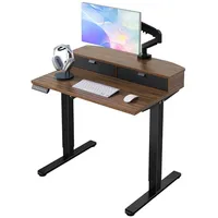 Huanuo Small Electric Standing Desk With 2 Drawers