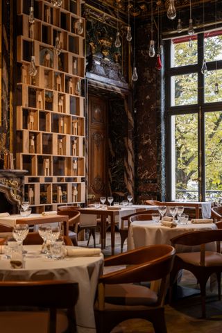 Alain Ducasse Baccarat restaurant interior