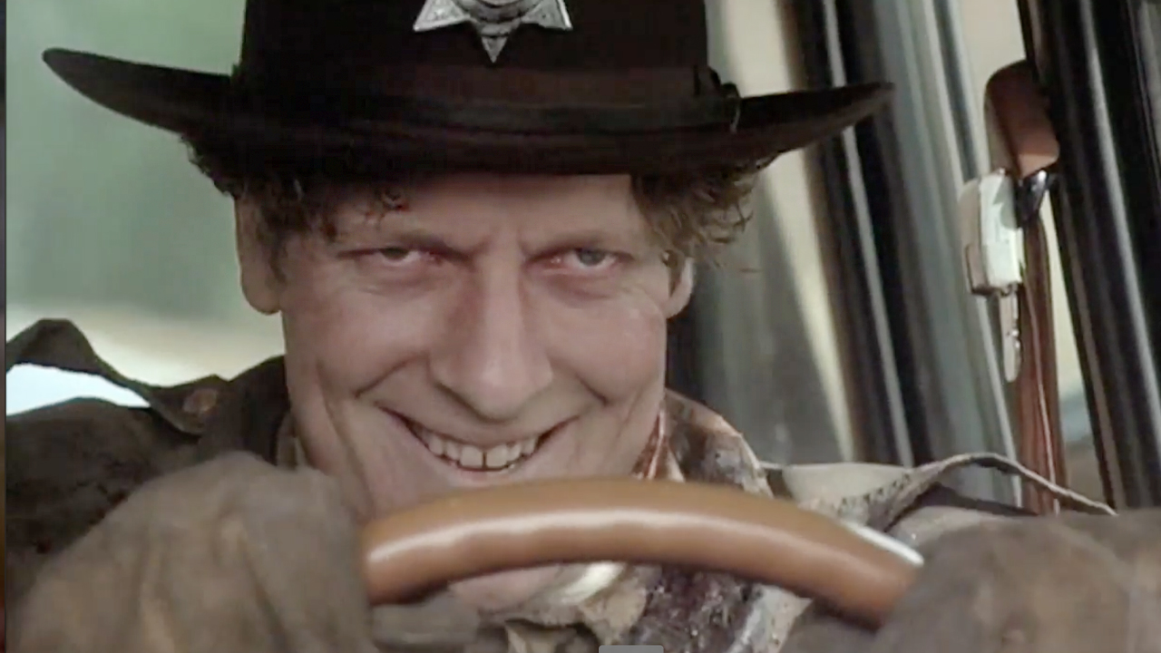 Clancy Brown as the undead Gus Gilbert in Pet Sematary 2 (1992).