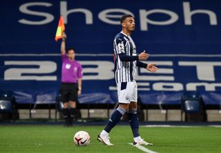 Karlan Grant made his debut for West Brom