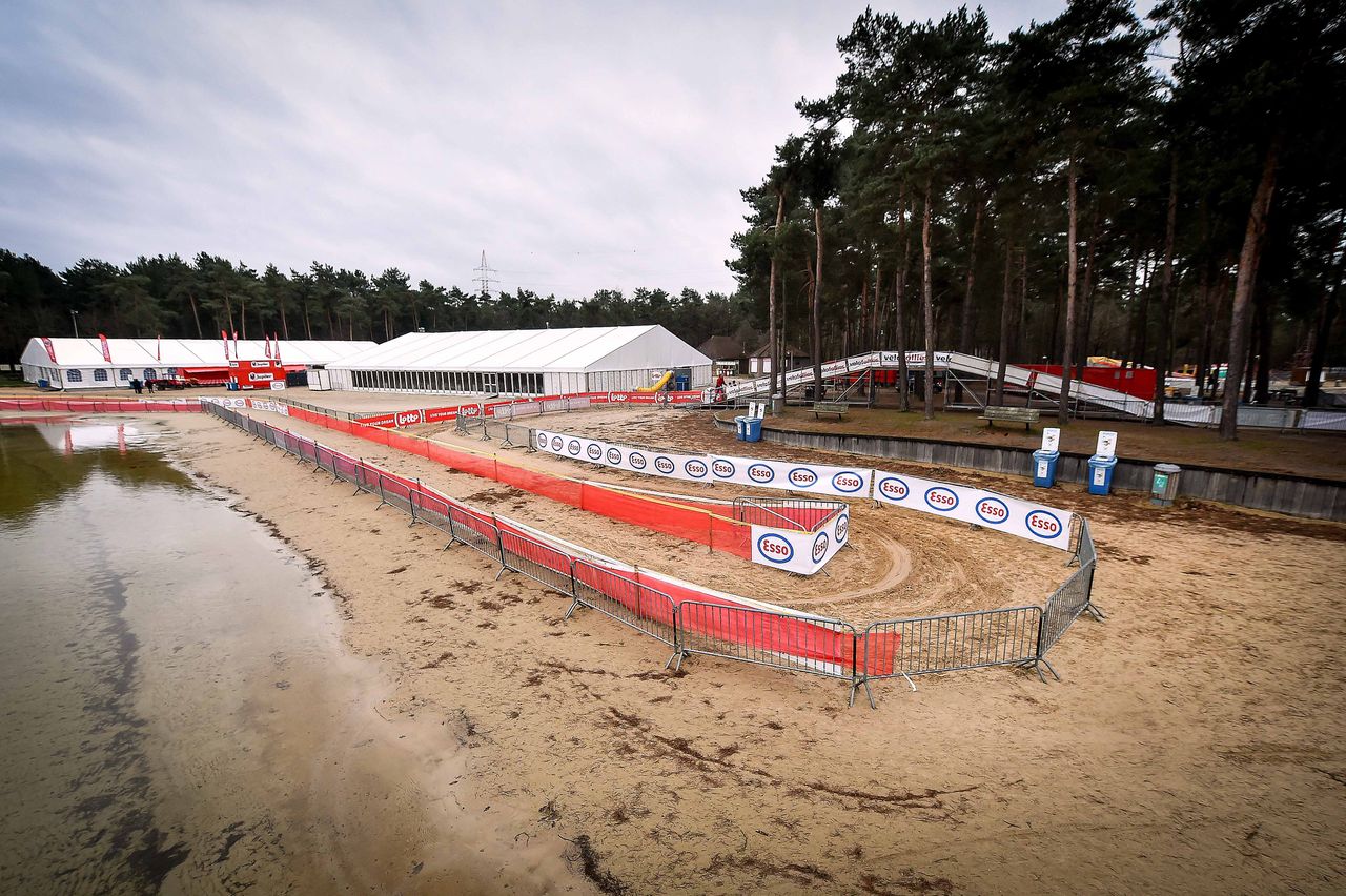 The course for the Belgian championships in Lille