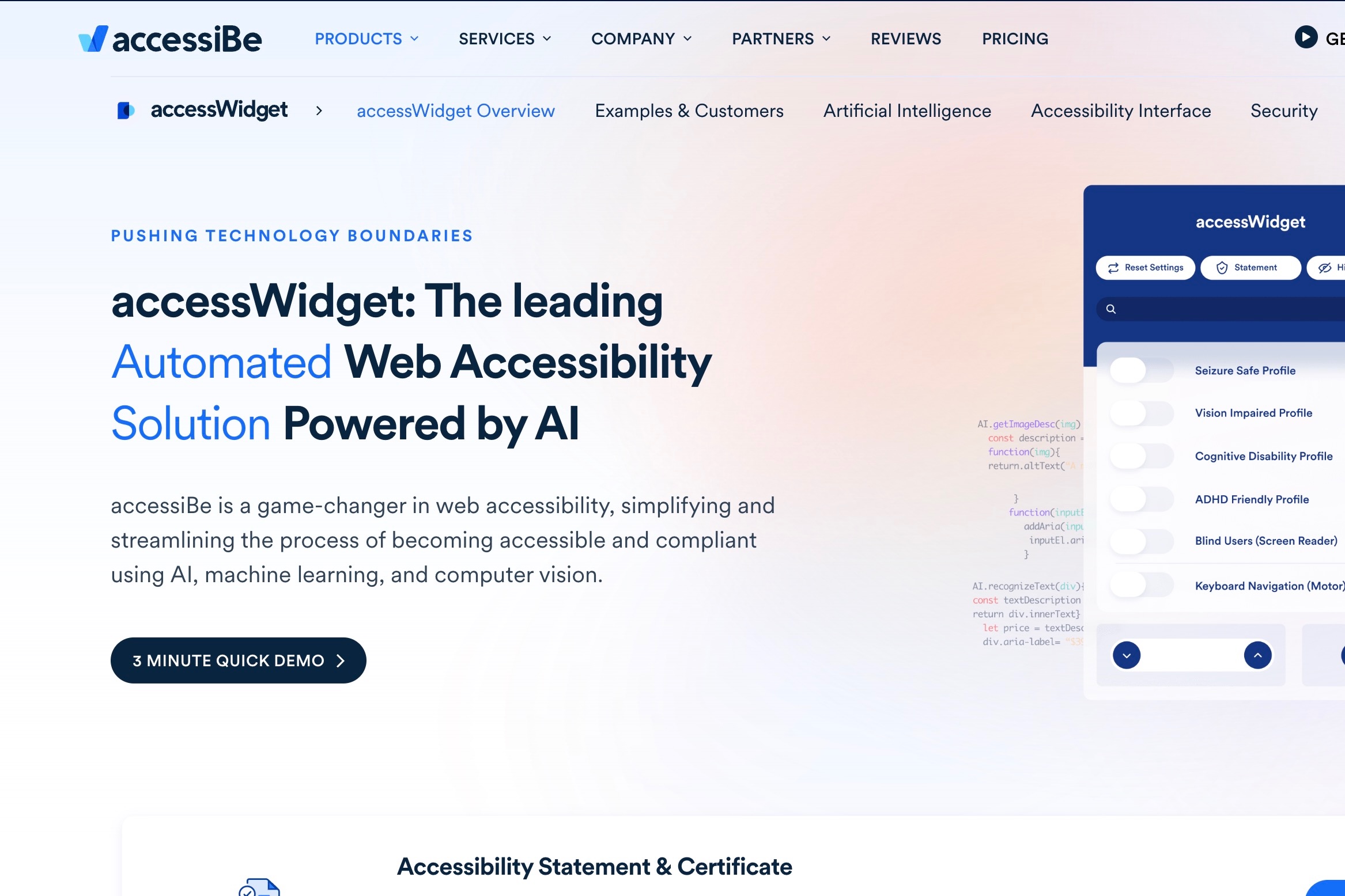 AccessiBe review: elevating web accessibility to new heights