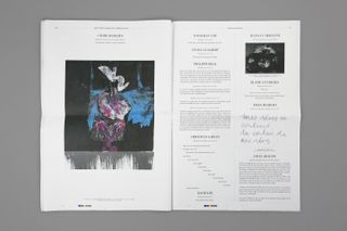 Magma Journal Surrealiste ft Georg Baselitz & India Mahdavi PAGE 36-37