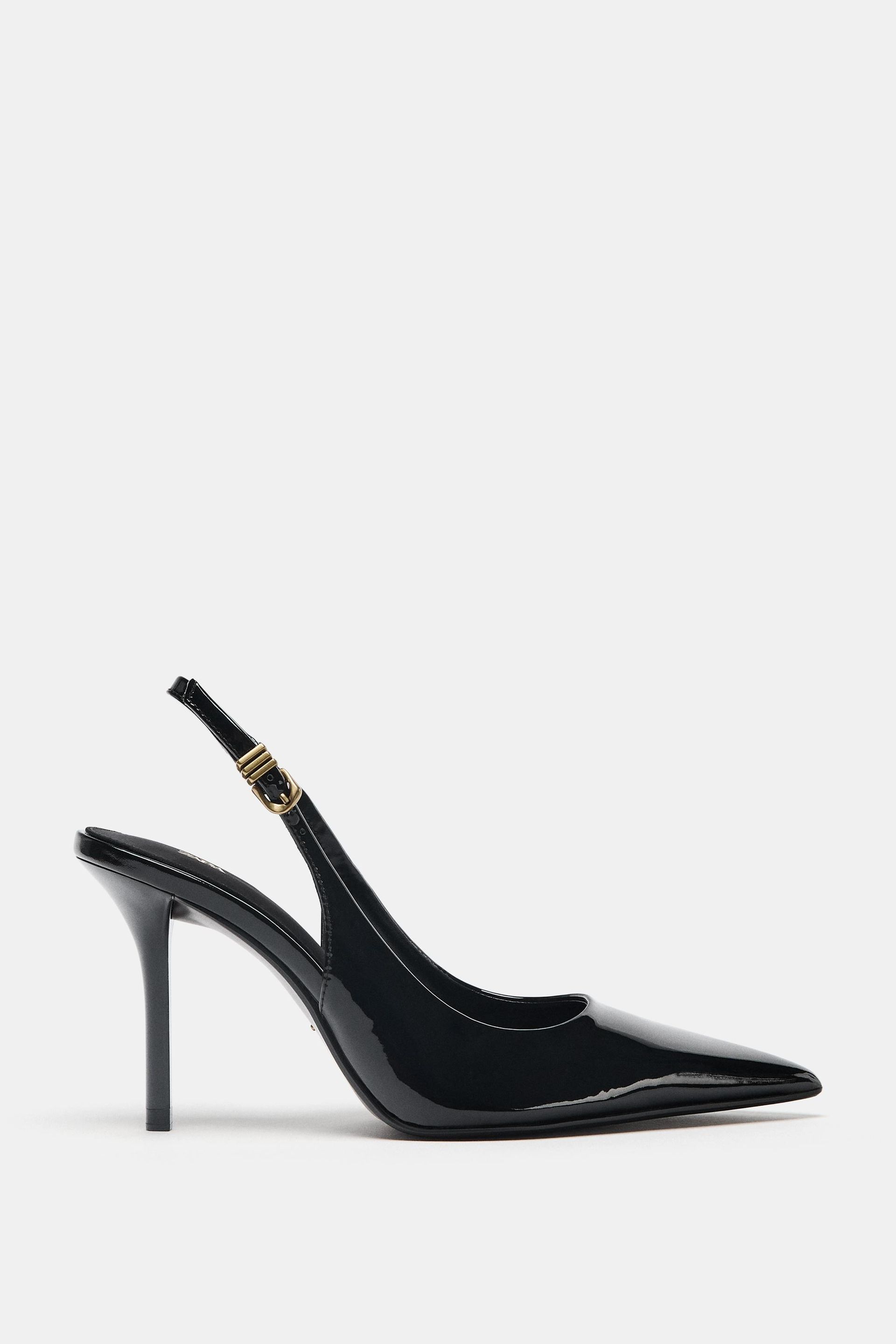 Metal Buckle Heels
