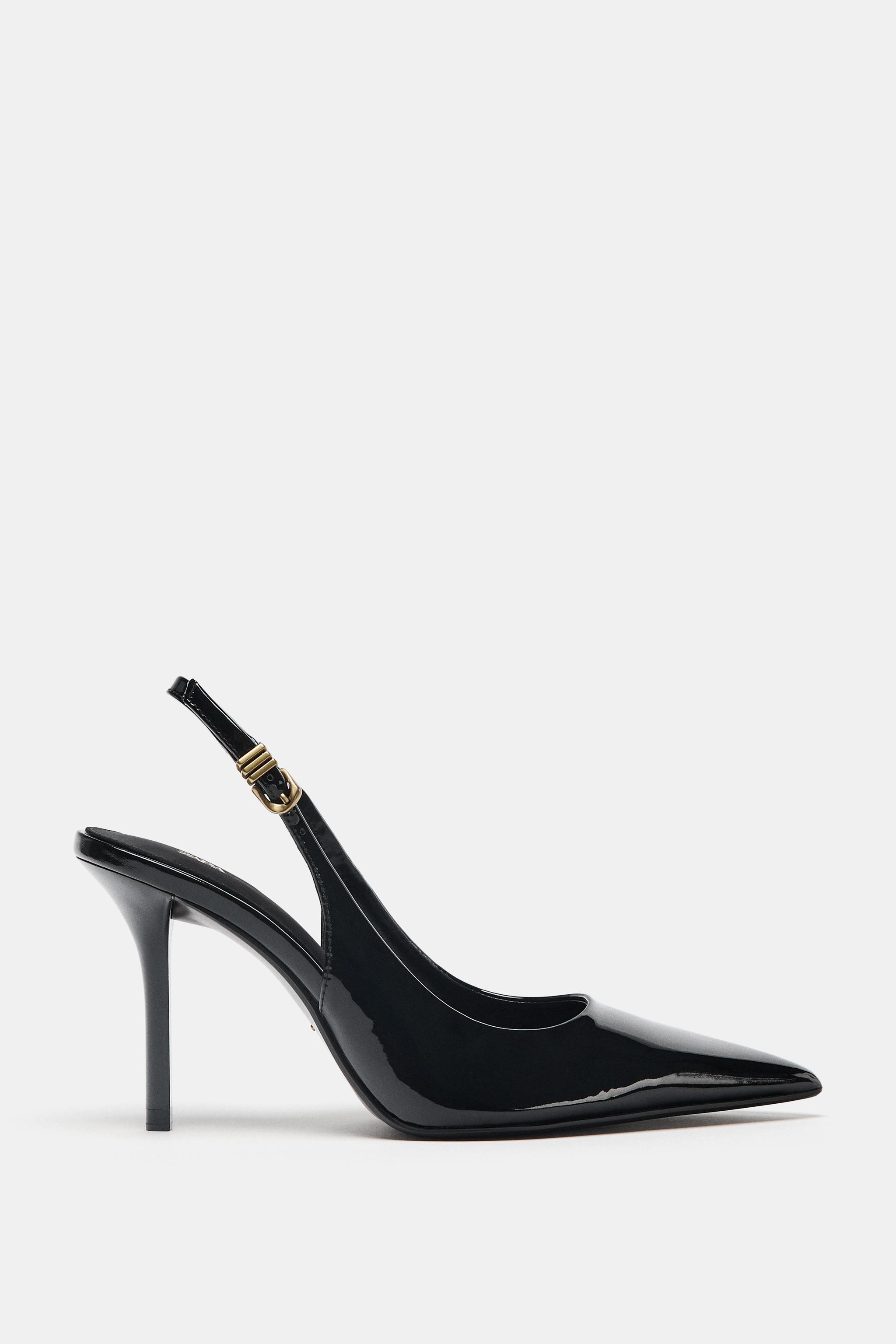 Metal Buckle Heels