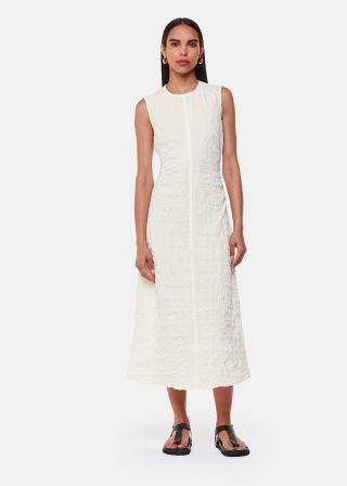 Lori Textured Midi Dress