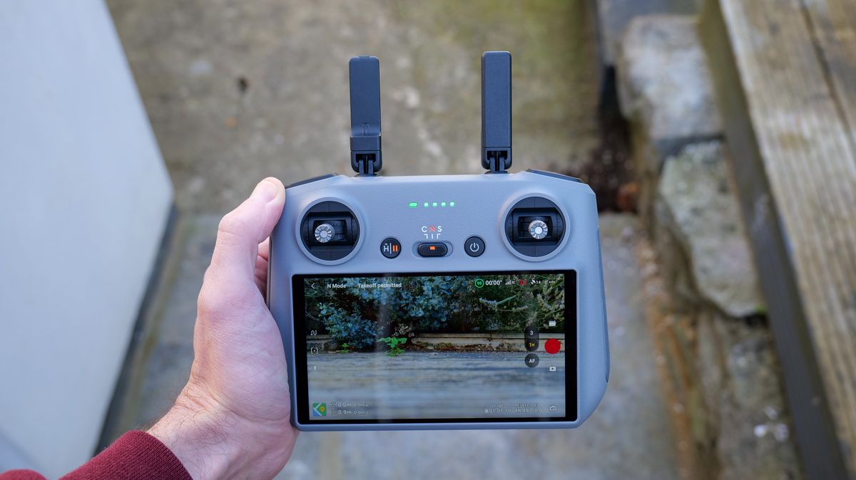 DJI Air 3S camera drone RC 2 controller