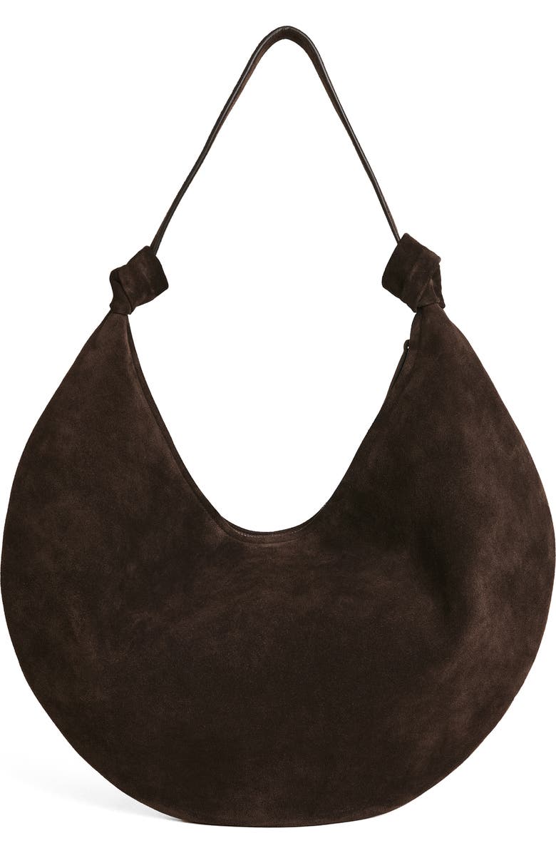 Rhea Suede Hobo Bag
