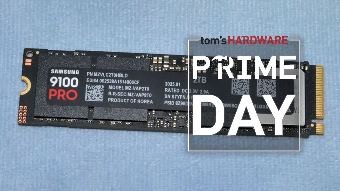 Samsung's speedy 2TB 9100 Pro M.2 SSD drops to its lowest-ever price for Prime Day