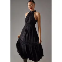 9. By Anthropologie Tiered Halter Dress