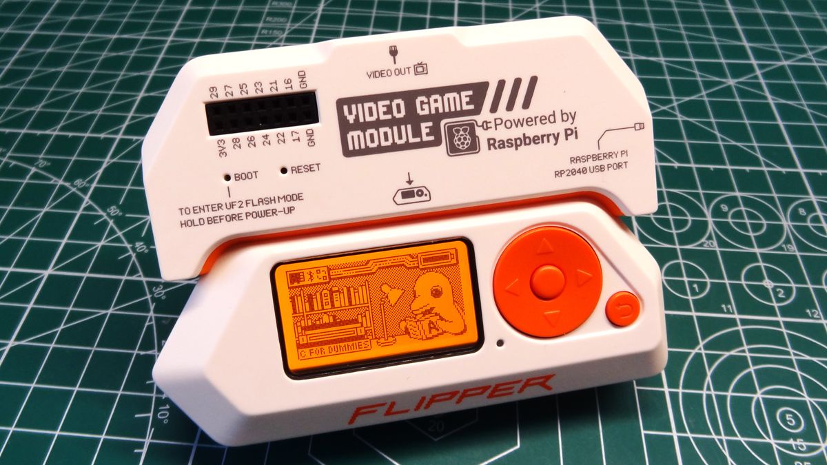 Video Game Module for Flipper Zero Review: Gaming Comes to Hacker Device