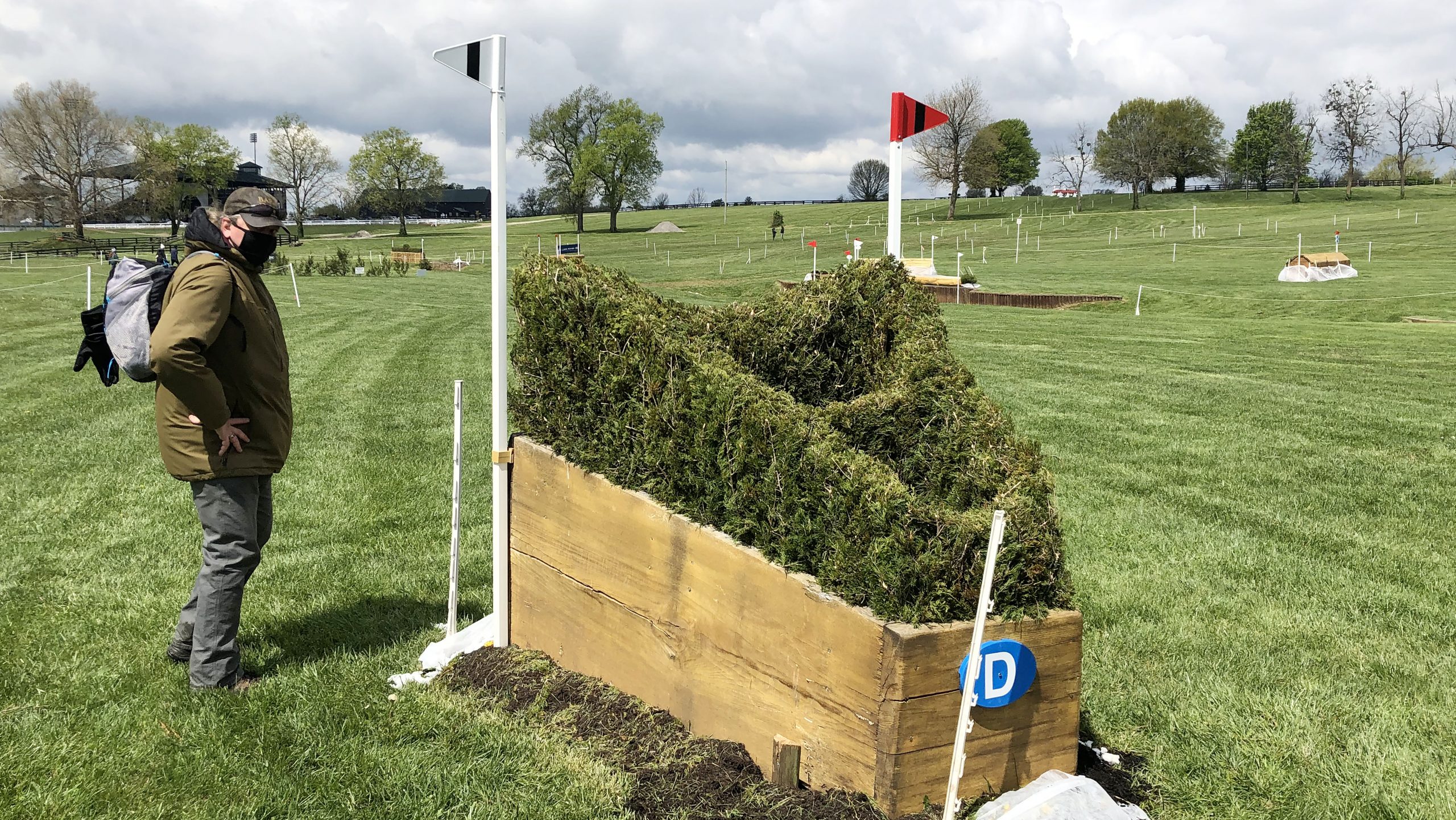 Kentucky cross-country course 2021 fence 19d