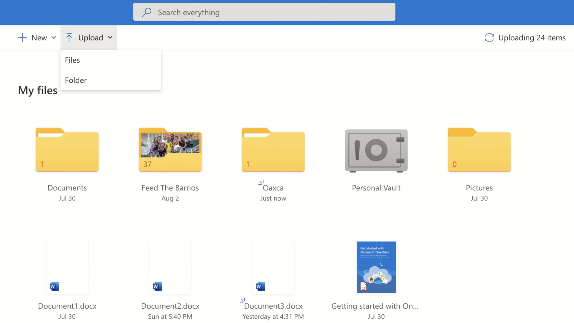 OneDrive file syncing