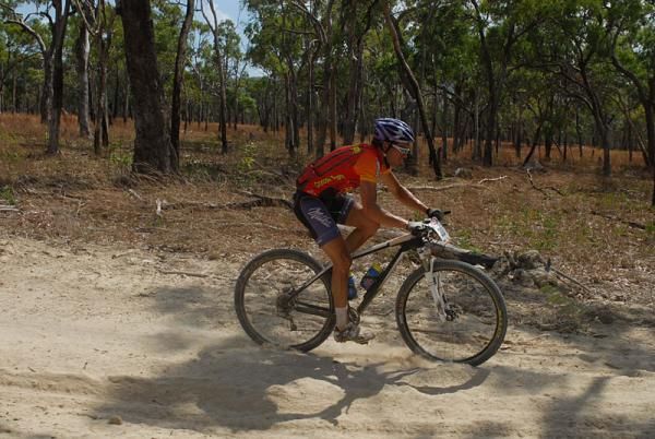 Jeroen Boelen (Milka-Trek) on his way to winning the stage