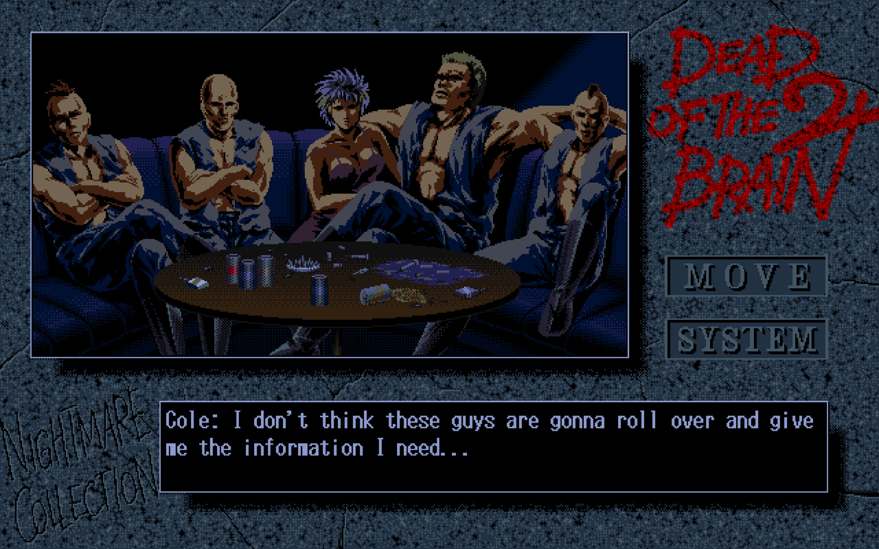 PC-98 horror game Dead of the Brain 2