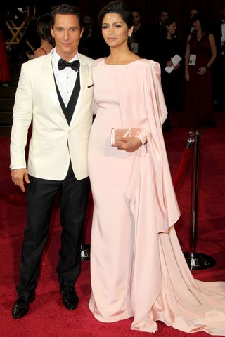 Matthew McConaughey And Camilla Alves At The Oscars 2014