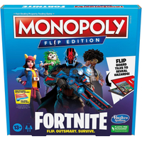 Monopoly Flip Edition: Fortnite: $24.99 $18.17 at Amazon
Save $7 -