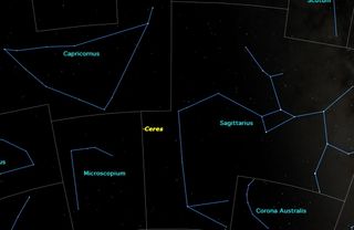 Ceres at Opposition, July 2015