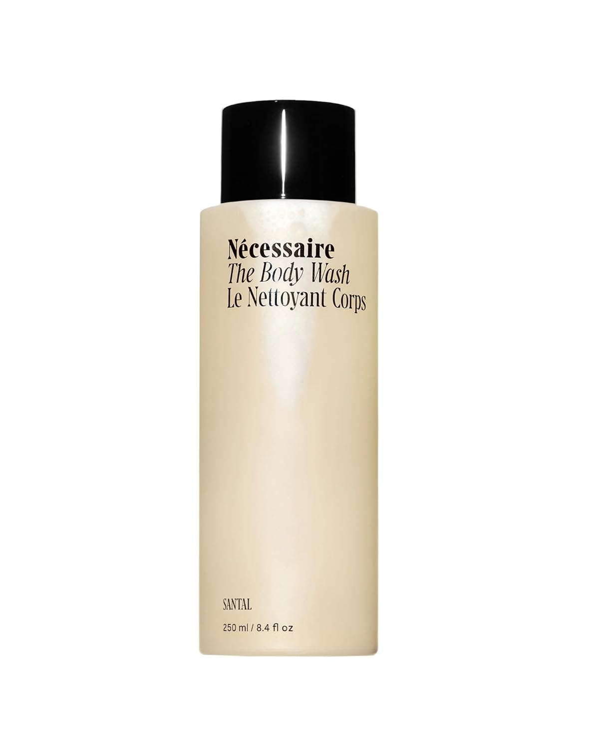 Nécessaire, Nécessaire the Body Wash Santal - Natural Body Wash for Women & Men, Therapeutic Shower Gel With Epsom Salt + Minerals. Gel Cleanse, 8.4 Fl Oz.