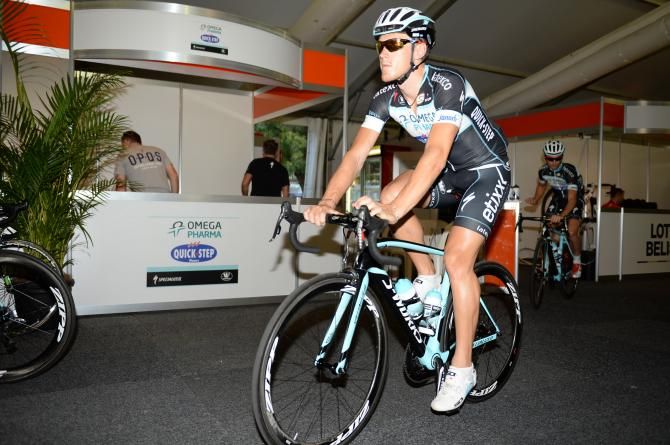 Matteo Trentin makes his enterance