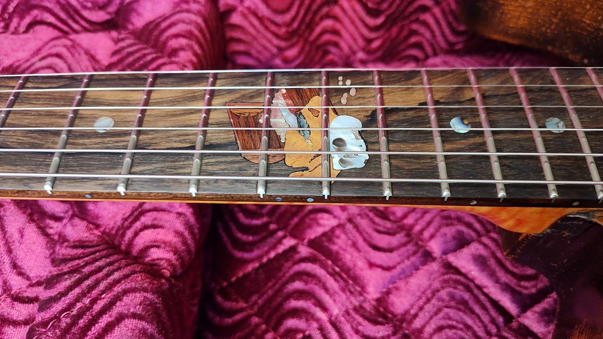 Johnny Depp's Shipwreck electric guitar