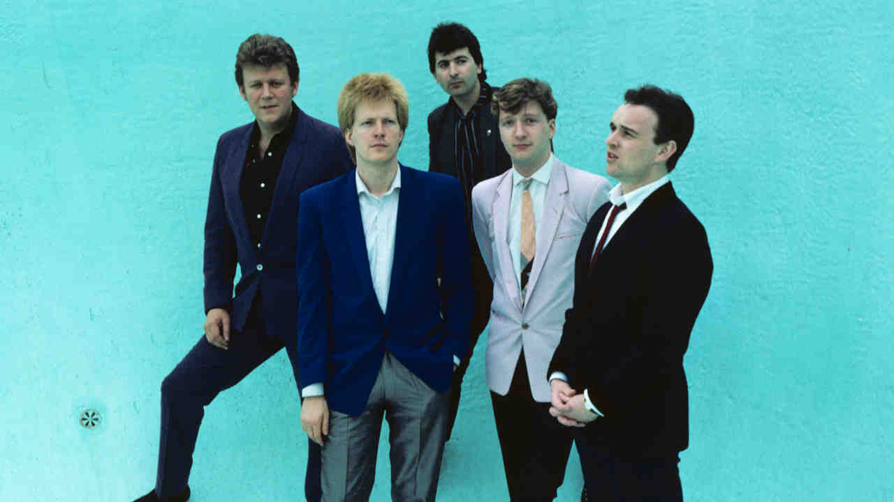 Squeeze posing for a photograph in the 1980s