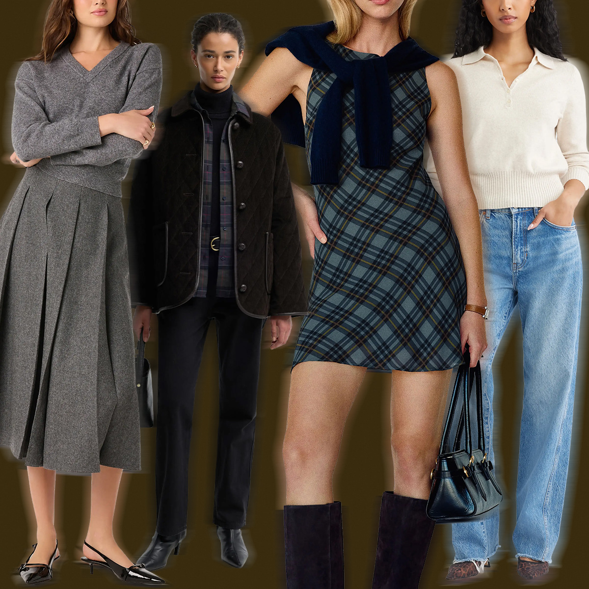Collage of Nordstrom E Commerce Imagery