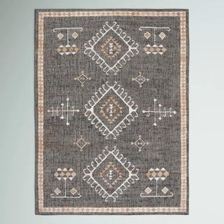 Western style neutral rug