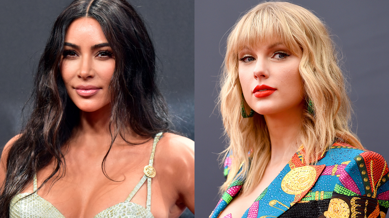 Kim Kardashian and Taylor Swift