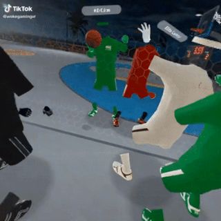 Gym Class VR social court play