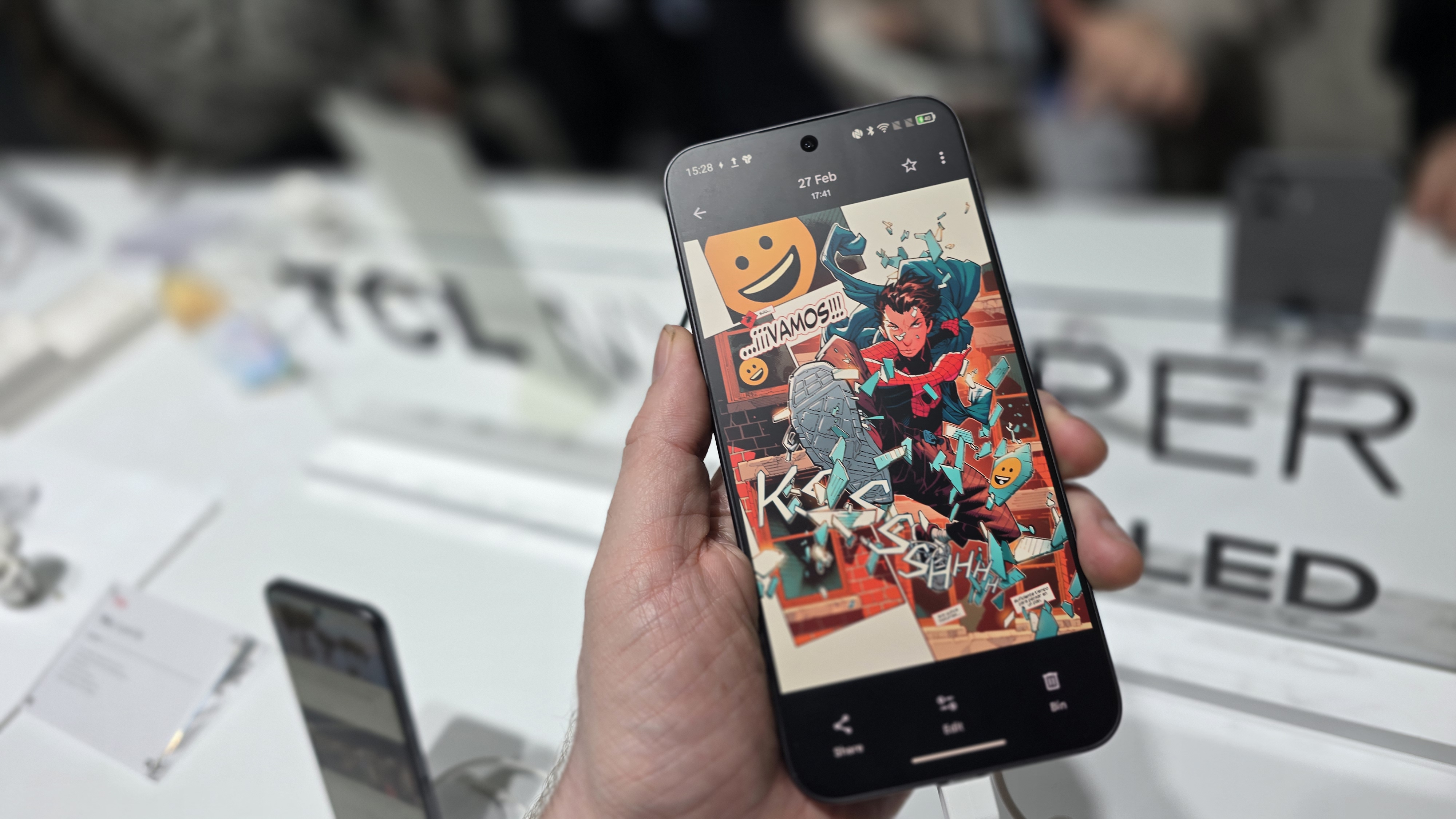 NXTPAPER with AMOLED tech shown on prototype at MWC 2026