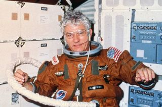 Astronaut Hank Hartsfield