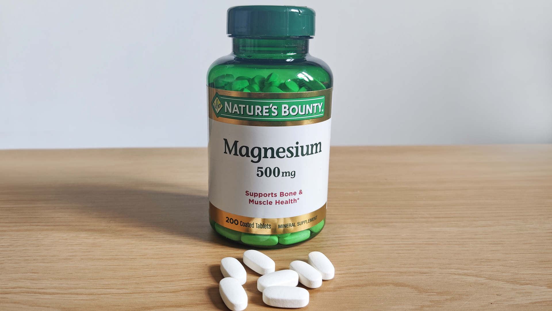 Nature's Bounty magnesium oxide supplement