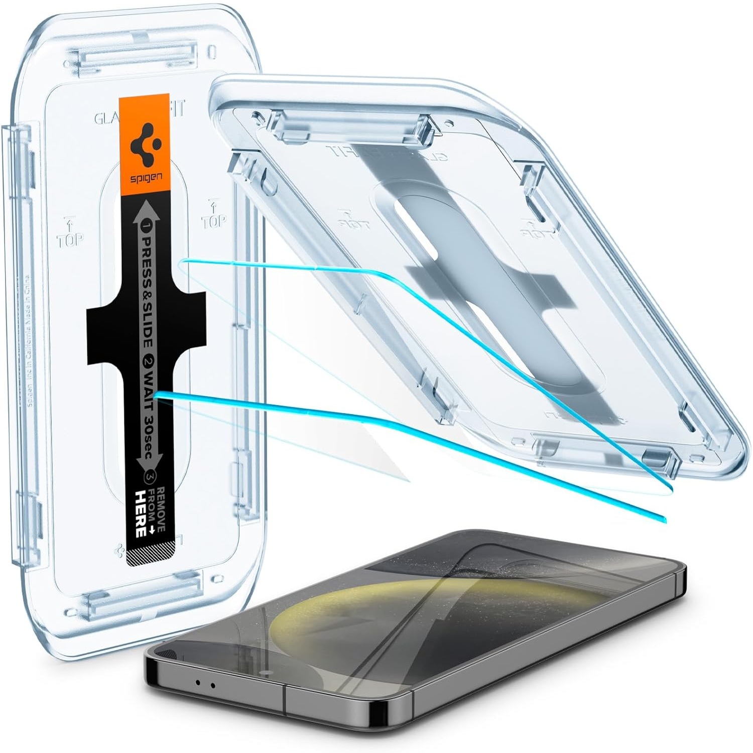 Spigen Tempered Glass Screen Protector GlasTR EZ Fit for Galaxy S25