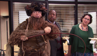 the office dwight as Belsnickel
