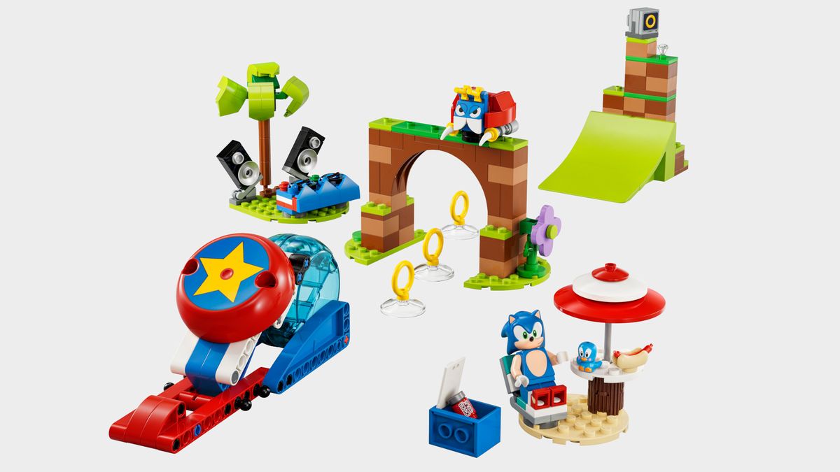 Sonic's Speed Sphere Challenge set and box