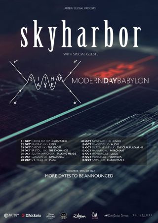 The Skyharbor tour poster