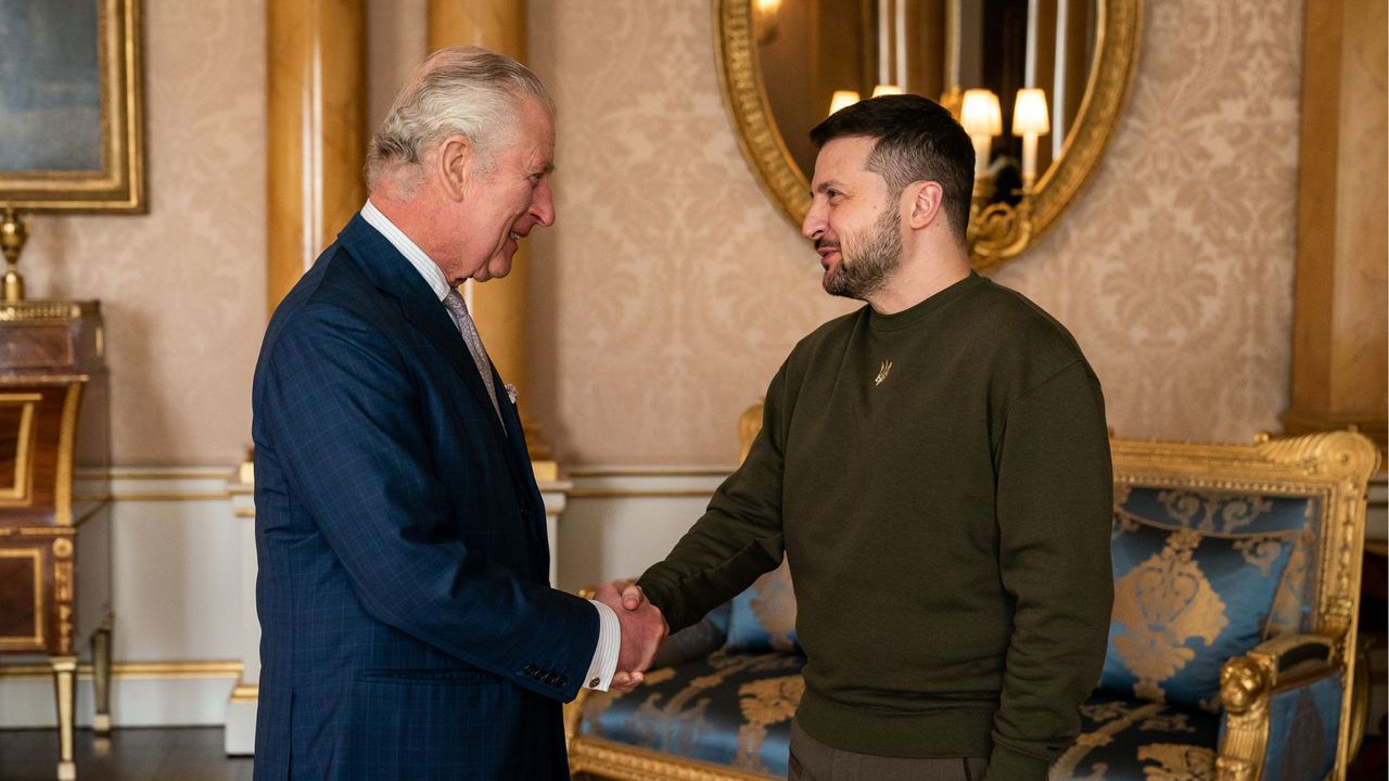 King Charles met with Ukrainian President Zelenskyy