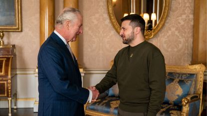 King Charles met with Ukrainian President Zelenskyy
