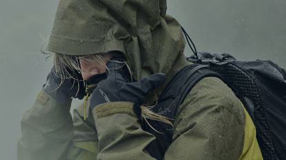 Arc'teryx’s Beta AR jacket used in Squamish, Canada