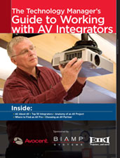 The Technology Manager&#039;s Guide to Working with AV Integrators