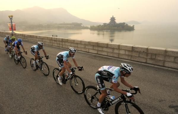 There was some stunning scenery during stage three