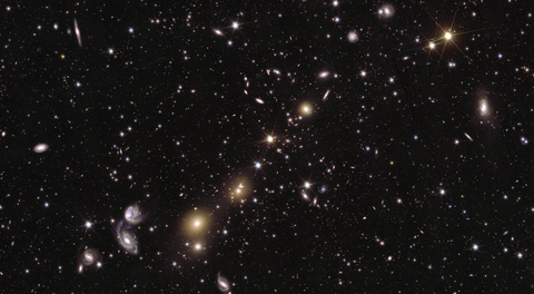 Euclid 'dark universe' telescope reveals 1st breathtaking images from