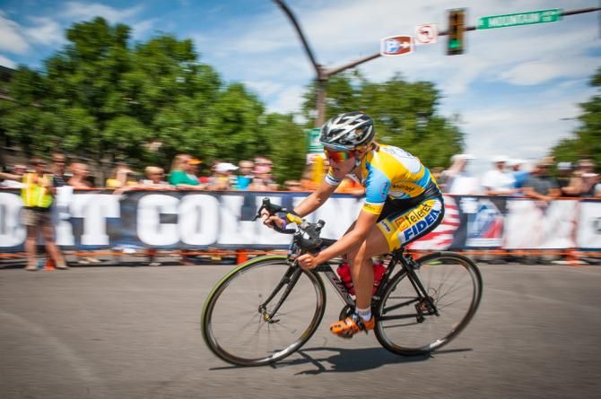 Cyclocross star Amy Dombroski (Telenet) finding her fast twitch while racing.