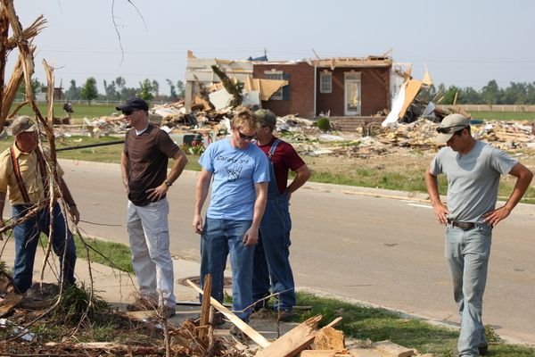 Rocket City Rednecks tornado damage