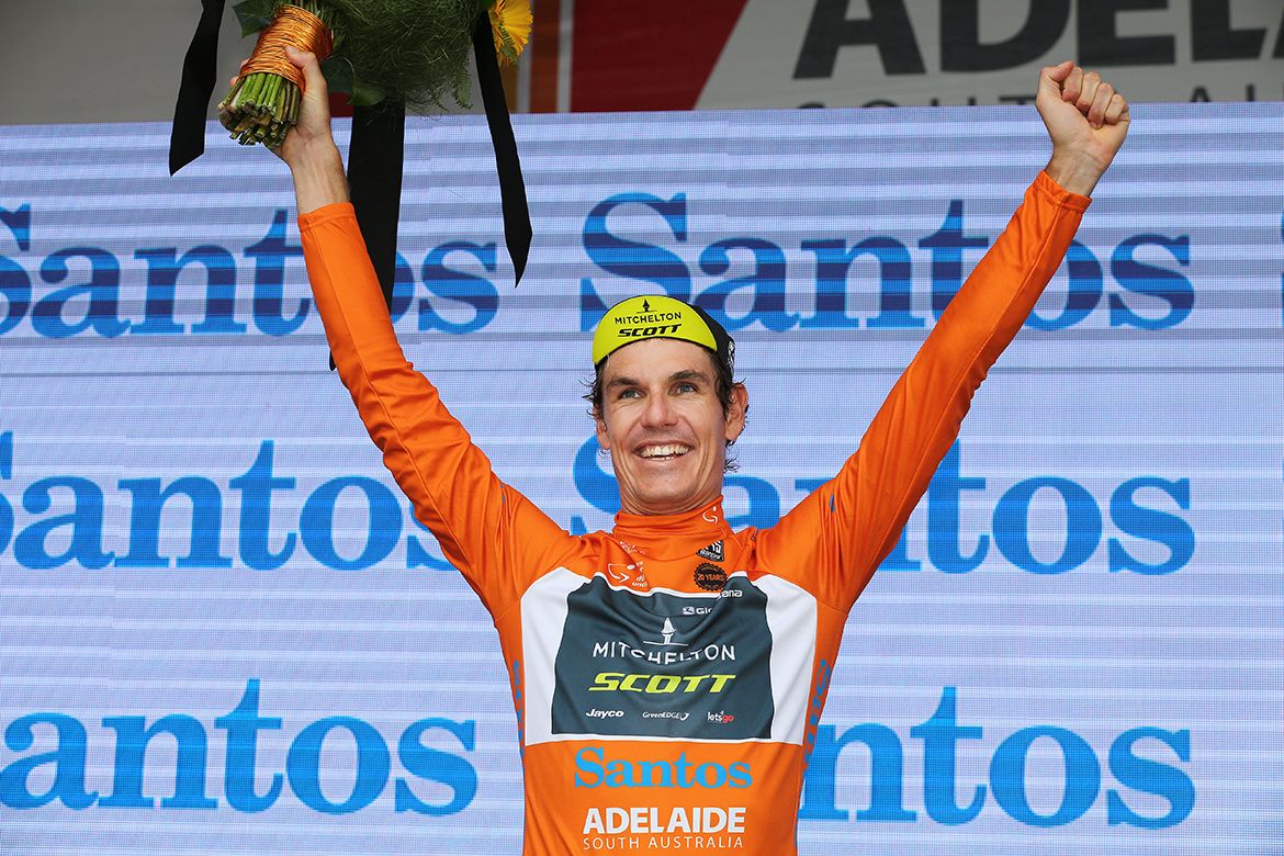 Daryl Impey (Mitchelton-Scott) in the final ochre jersey