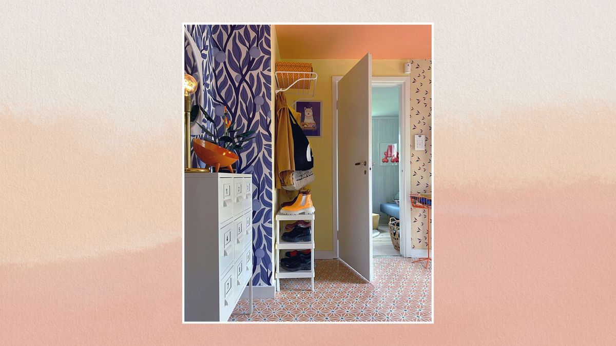 Where to store coats and hats in a small entryway Real Homes